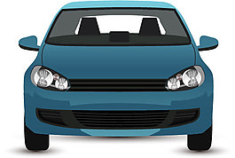 轎車矢量圖