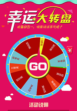 幸运大转盘活动