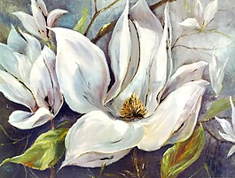 裝飾花卉油畫