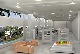 玩具店展廳 效果圖