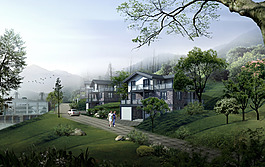 公園里的小路
