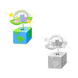 卡通矢量插畫素材