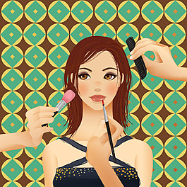 矢量時(shí)尚美女