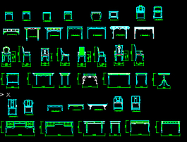 CAD中式家具室內(nèi)素材