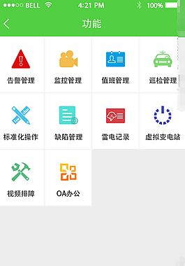 功能圖標