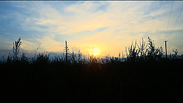 夕陽