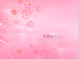 花樣的年華婚紗模板
