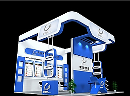 集團(tuán)展覽特裝模型下載