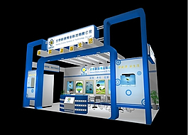 伟业科技公司展览展示模型下载