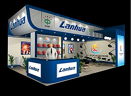 LANHUA展覽3D設(shè)計(jì)模型