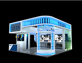 TESEN展示設(shè)計模型 3D