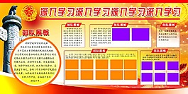 部隊展板