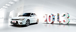 東南v3菱悅2013款汽車海報