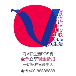 V联生活创意海报