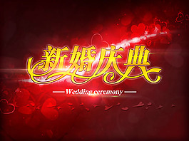 婚慶公司新婚慶典婚禮海報(bào)背景psd素材