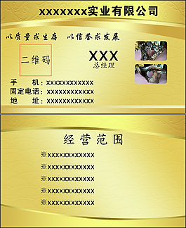 企業(yè)高端PVC名片