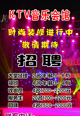 招聘海報