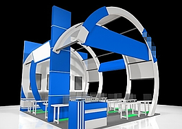 教育機(jī)構(gòu)展覽效果圖