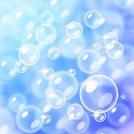 氣泡背景矢量素材