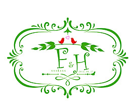 logo 創意 綠色