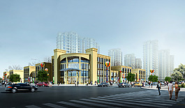 商業(yè)建筑外觀