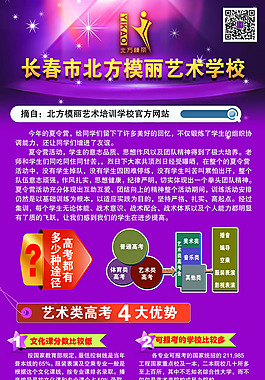 模特藝術(shù)培訓(xùn)學(xué)校招生海報(bào)psd素材