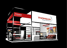 THONSON展覽展示模型下載