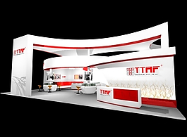 TIAF展覽模型 效