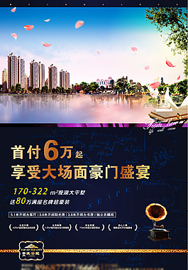 房地產(chǎn)海報
