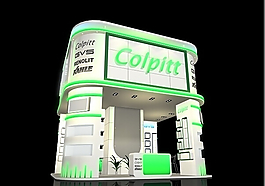 Colpitt展会展示模型设计