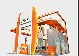 HGY展覽展示模型下載