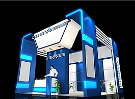 先進(jìn)展示展覽3Dmax模型設(shè)計(jì)