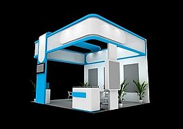 展會(huì)特裝3D模型設(shè)計(jì)