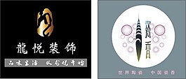 龍悅logo瓷香logo