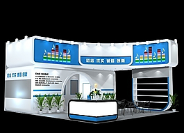 ENO展位3DMAX模型設計