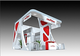 JOhn展會3D模型