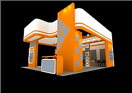 黃色展示3Dmax模型設(shè)計(jì)