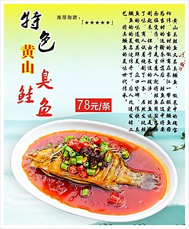特色臭鮭魚海報寫真設計