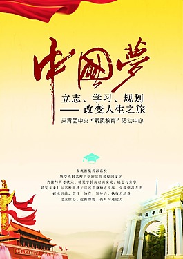 中國夢海報