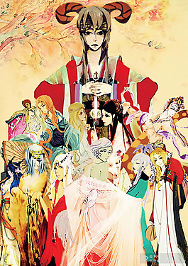 2015年羊年插畫PSD素材