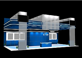 深藍(lán)色3DMAX模型源文件下載