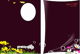 兒童成長(zhǎng)相冊(cè)模板PSD素材