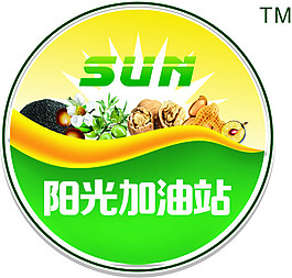 陽光加油站標志