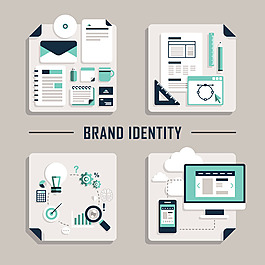 商務辦公設計元素矢量素材