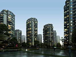 城市花園小區建筑