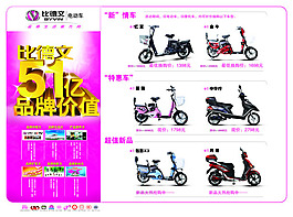 五一電動車宣傳單PSD素材