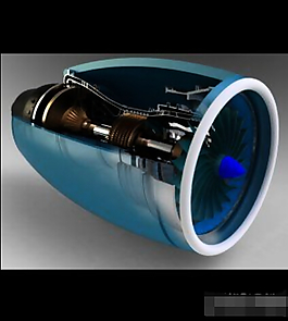 飛機(jī)發(fā)動機(jī)模型