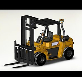 叉車(chē)模型