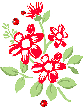 時(shí)尚花紋