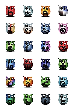 動物頭像LOGO圖標下載